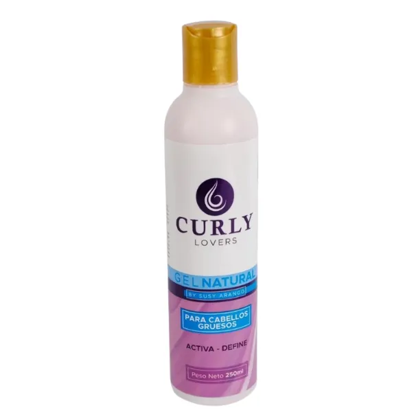 Curly Lovers Gel para Cabellos Gruesos 250ml - Imagen 1